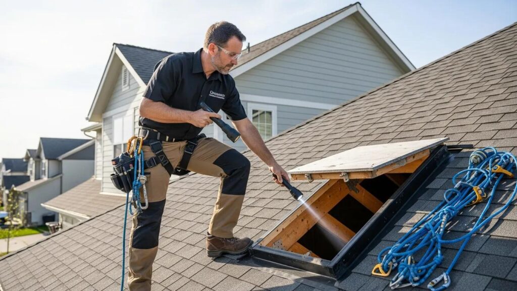 Close-up of home inspection tools, illustrating key components crucial for negotiation discussions